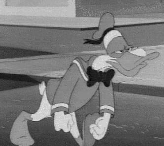 Darkwing costumed as Donald Duck, as seen in episode 'A Star is Scorned.'